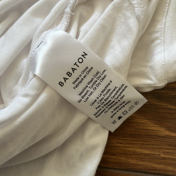 (NWOT) Babaton Zayn Tank Top - White - Picture 7 of 7